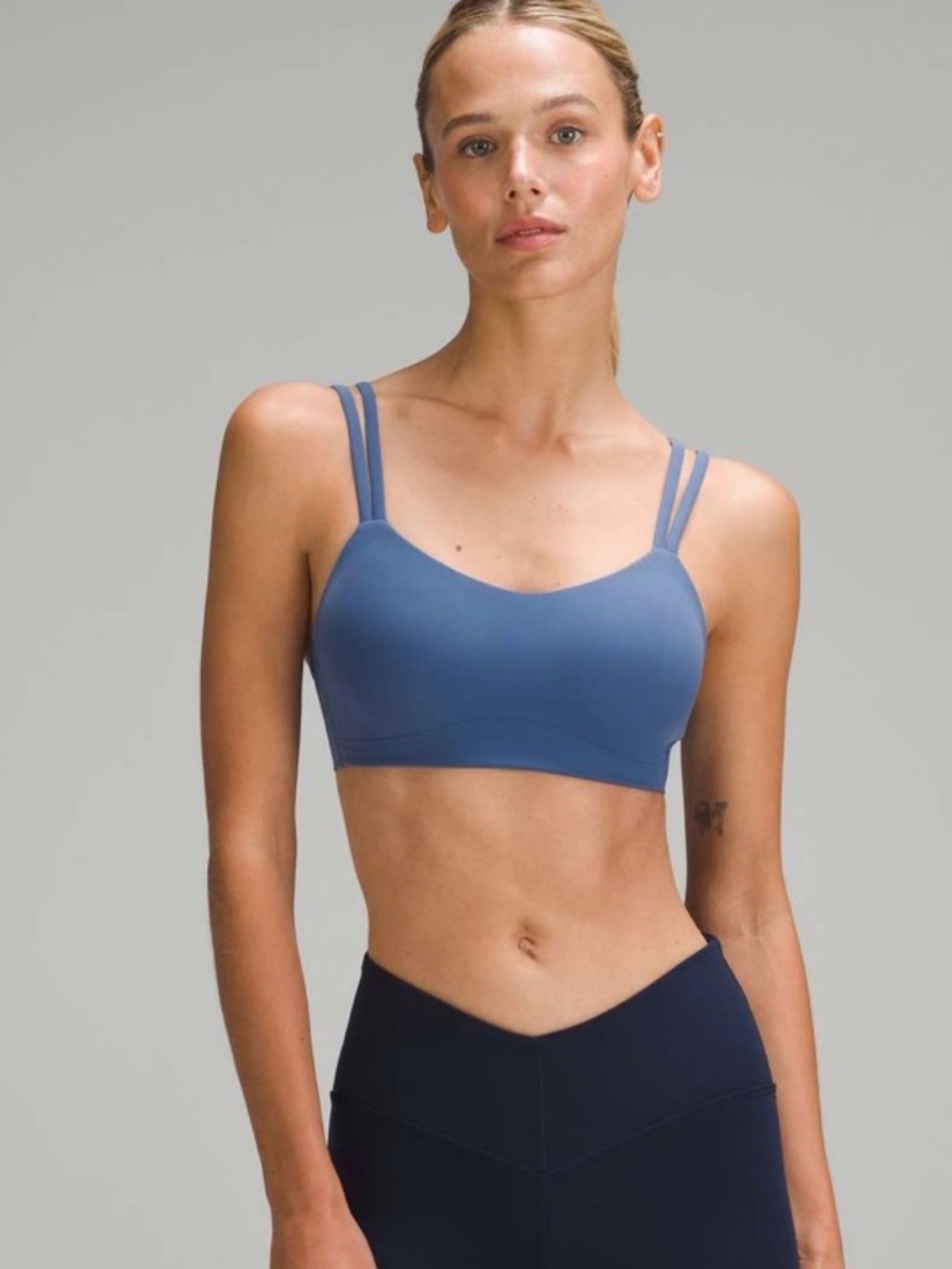 Lululemon Like A Cloud Bra B/C Pitch Blue Size 10